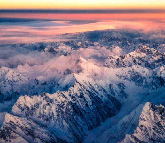 Mountain ranges in Kashmir