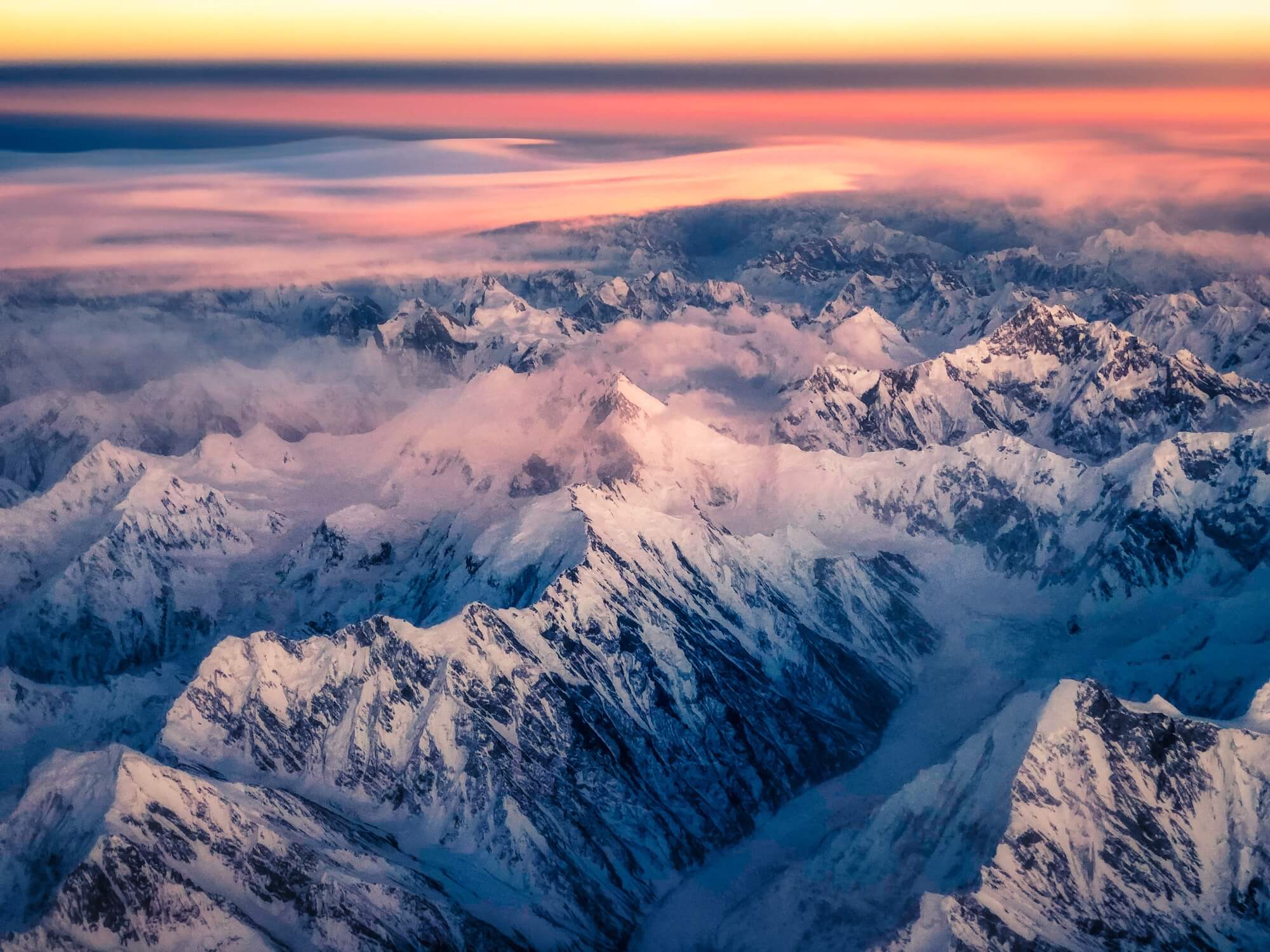 Mountain ranges in Kashmir