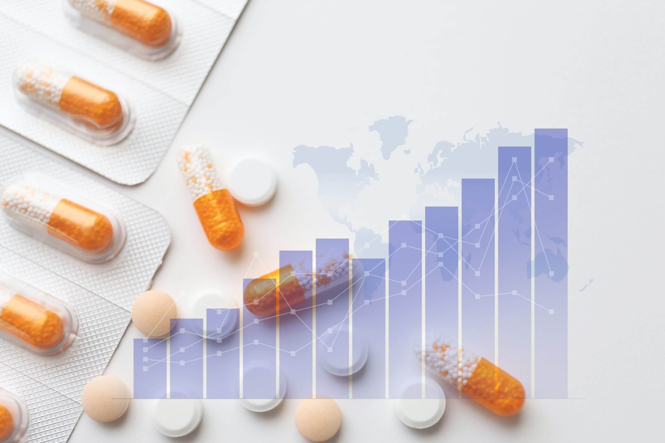 Medical concept medicines and graphs