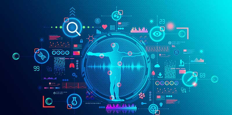 The Usage of Data Analysis to Improve Patient Care and Healthcare Administration - Conceptual Illustration